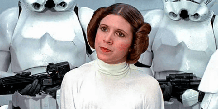 princess leia star wars Carrie Fisher facts