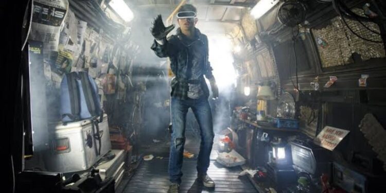 Tye Sheridan as Wade Watts in Ready Player One