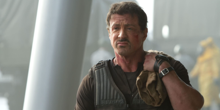 Sylvester Stallone in The Expendables 2