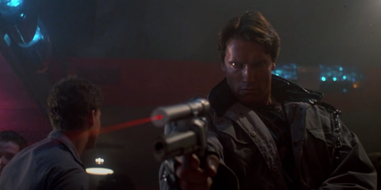 Arnold in The Terminator 1984