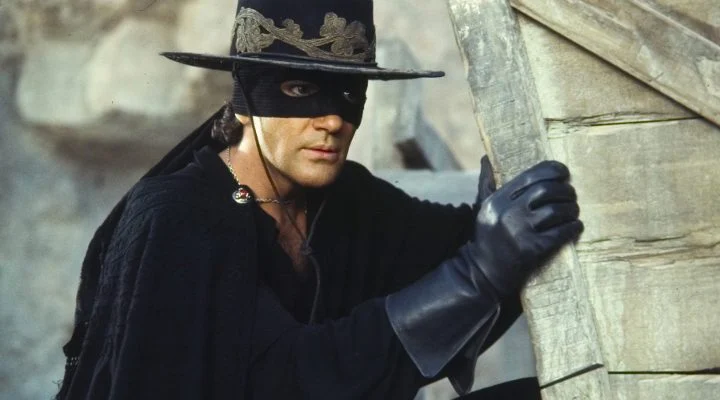 Antonio Banderas in Mast of Zorro