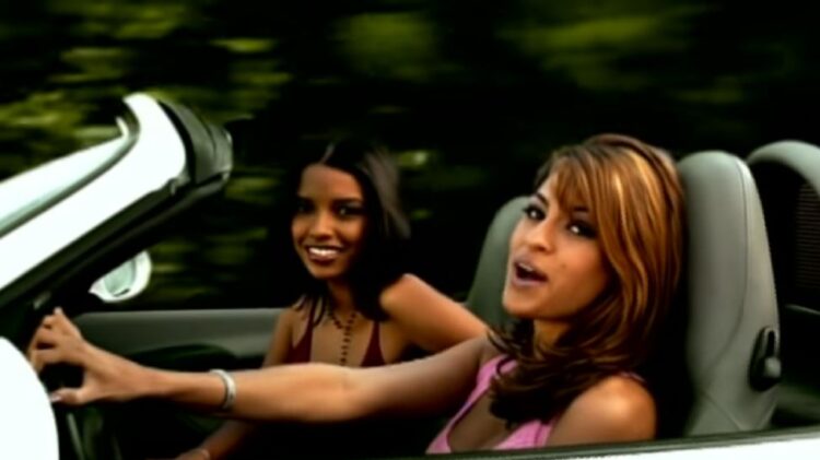 Eva Mendes in Will Smith's Miami music video.