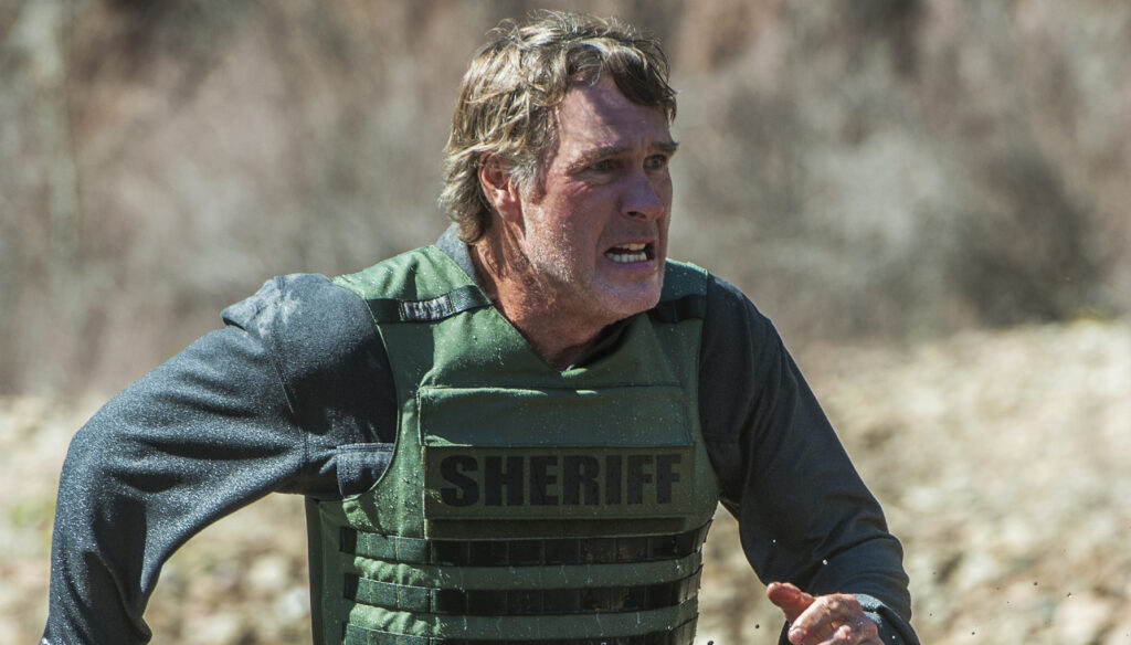 Robert Taylor stars in LONGMIRE as Sheriff Walt Longmire.