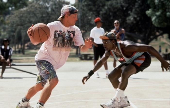 One of the basketball action scenes in White Men Can't Jump (1992)