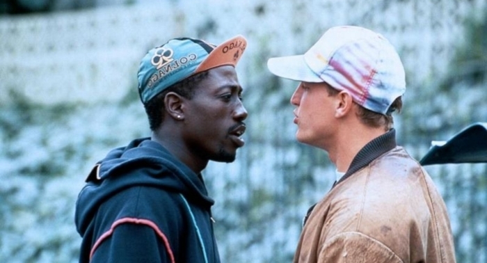 Wesley Snipes and Woody Harrelson team up in White Men Can't Jump (1992)