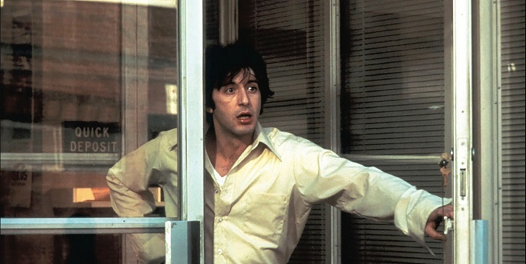 Al Pacino in Dog Day Afternoon Negiation Scene