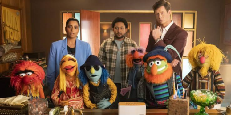 Anders Holm in The Muppets Mayhem