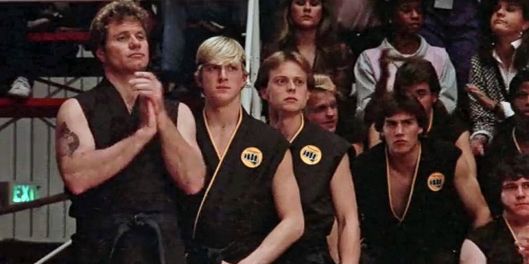 Andrew Shue in the Karate Kid