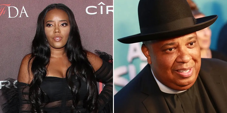Angela Simmons and Reverend Run (her father)