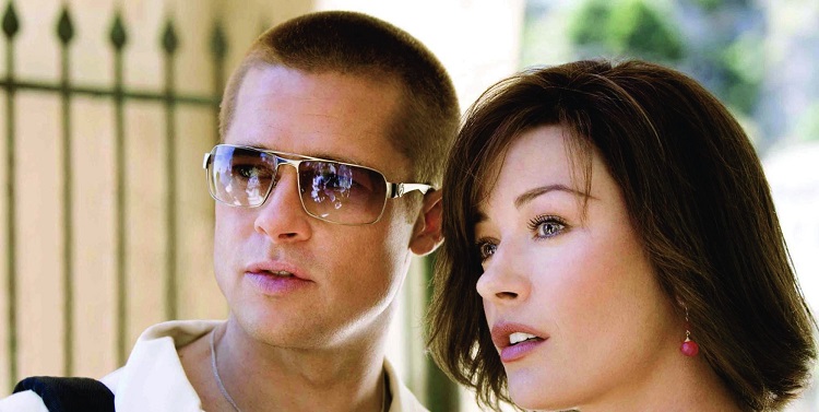 BRAD PITT movies - and CATHERINE ZETA-JONES star in “Ocean’s Twelve,” 