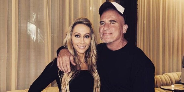 Dominic Purcell and Tish Cyrus