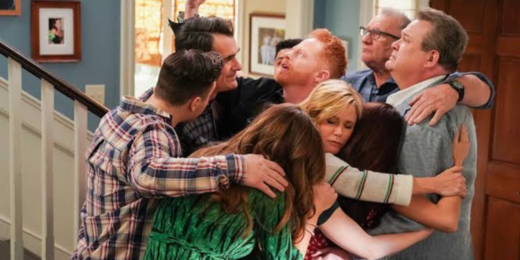 Finale scene of Modern Family 