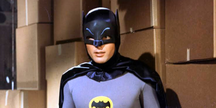 Adam West as batman