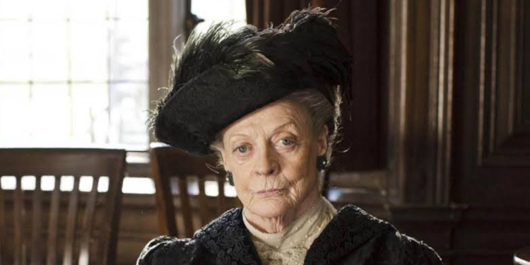 Maggie Smith as Violet Crawley in Downton Abbey