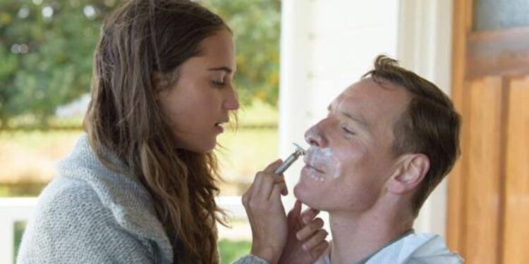 Michael Fassbender and wife Alicia Vikander