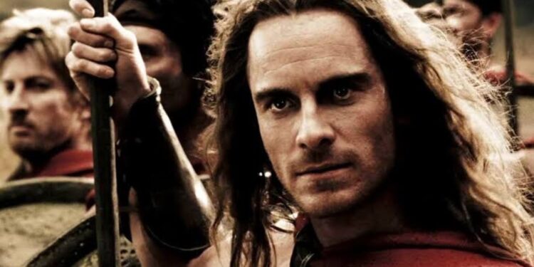 Michael Fassbender in 300