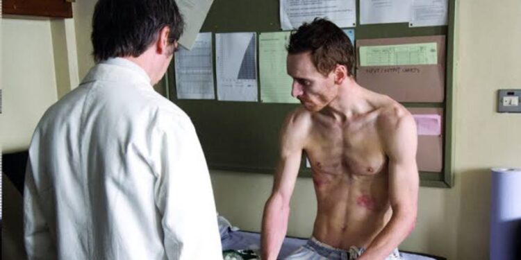 Michael Fassbender in Hunger