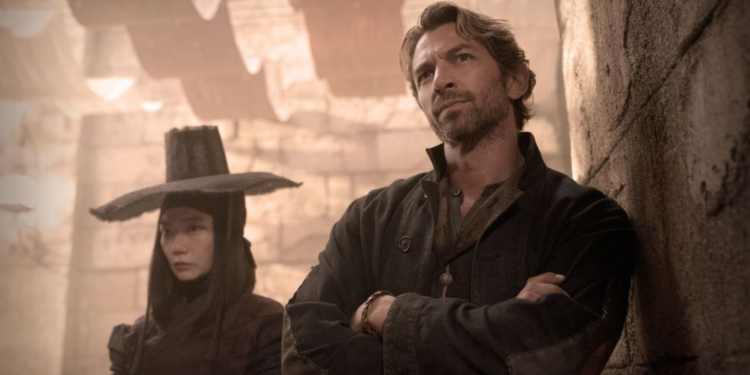 Michiel Huisman as Gunnar in Rebel Moon