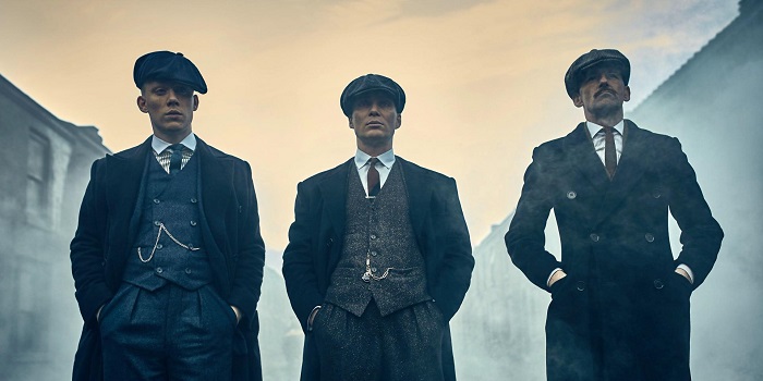 Thomas, John, and Arthur in Peaky Blinders Birmingham