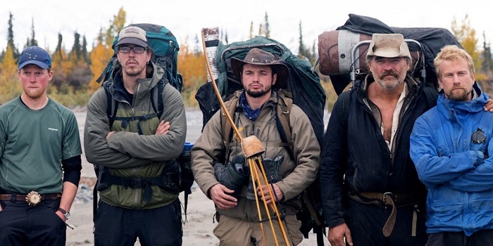 Contestants in Ultimate Survival Alaska