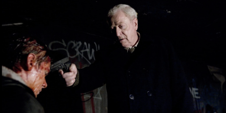 Michael Caine and Jack O'Connell in Harry Brown