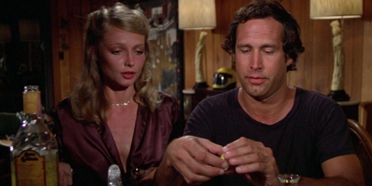 Chevy Chase in Caddyshack