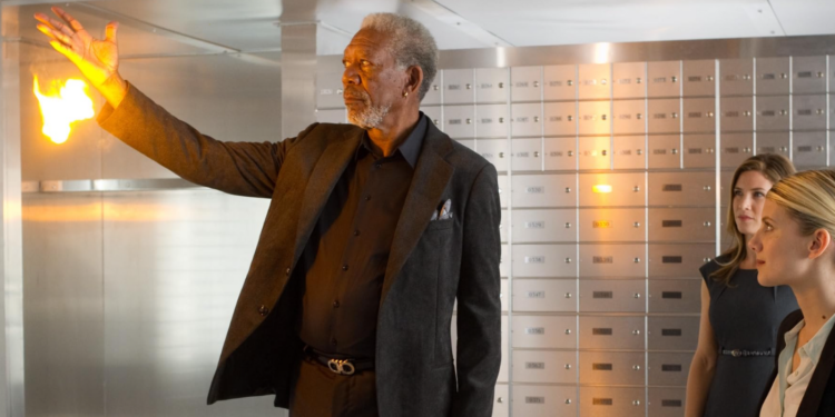 Morgan Freeman in Now You See Me