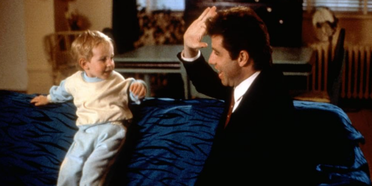 John Travolta in Look Who's Talking - Best Babysitter Movies