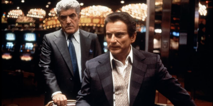 Frank Vincent and Joe Pesci in Casino