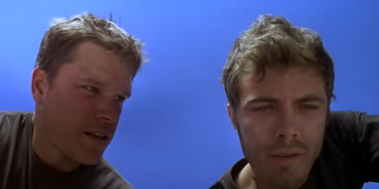 Matt Damon and Casey Affleck in Gerry