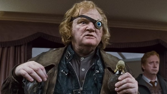 Brendan Gleeson as Alastor “Mad-Eye” Moody in the Harry Potter films - actors began their careers later in life