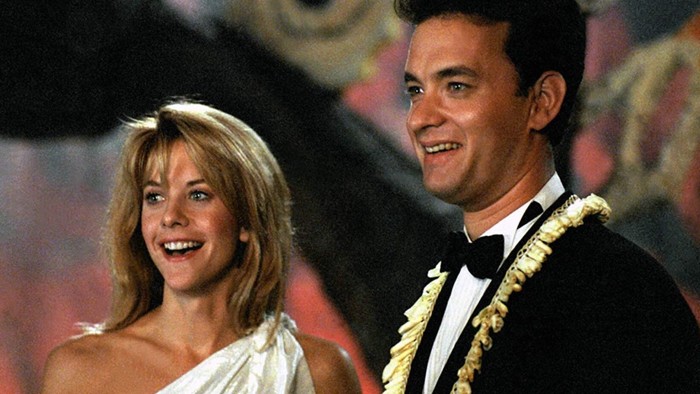 Tom Hanks and Meg Ryan in Joe Versus the Volcano (1990)