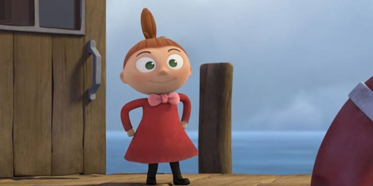 Bel Powley as Little My in Moominvalley