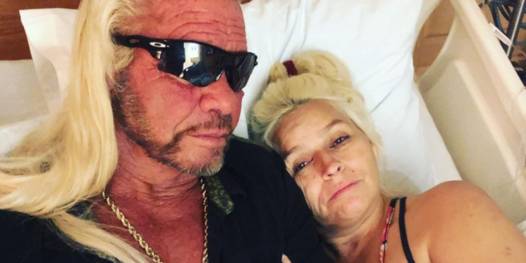 Beth Chapman on hospital bed