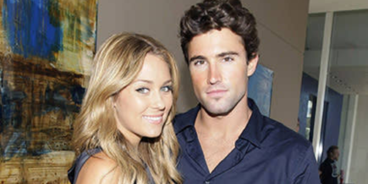 Brody Jenner and Lauren Conrad in The Hills