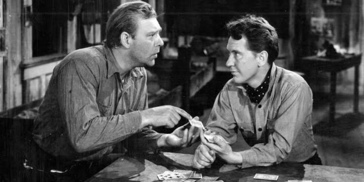 Burgess Meredith in Of Mice and Men (1939)