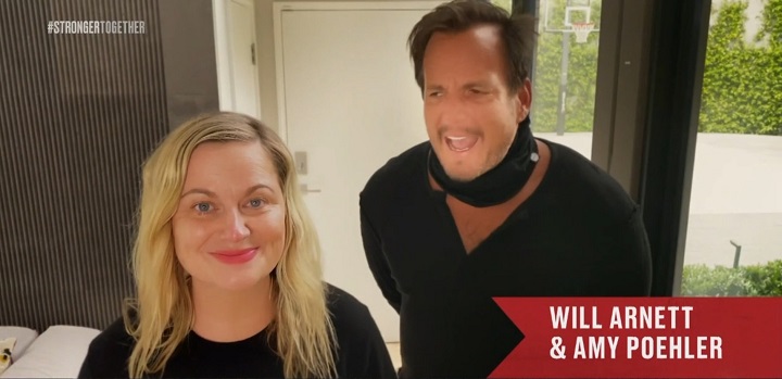 Amy Poehler and Will Arnett stronger together