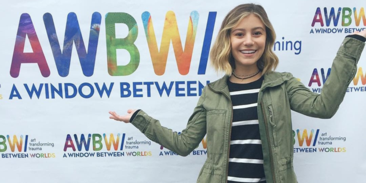 G Hannelius as host of A Window Between Worlds