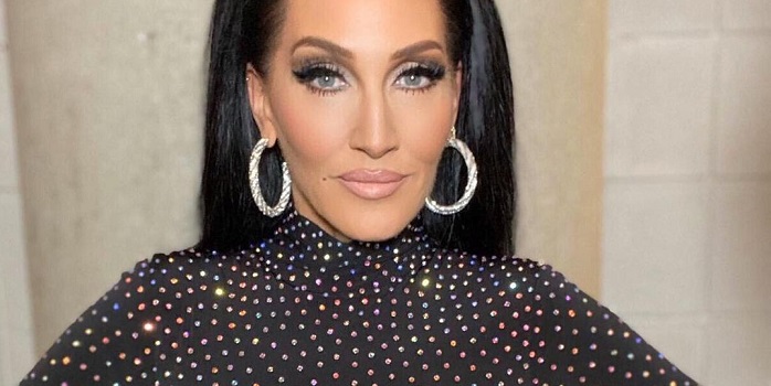 Michelle Visage in beautiful black gown