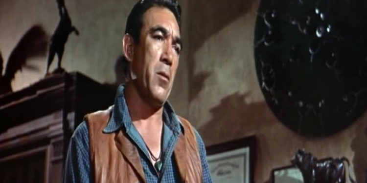 Last Train From Gun Hill starring Anthony Quinn