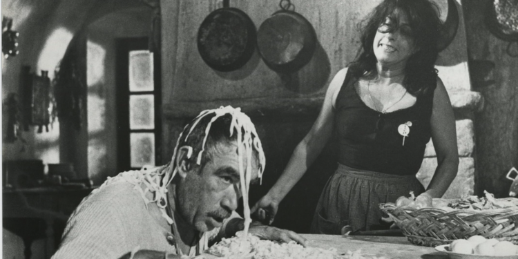 Anthony Quinn and Anna Magnani in The Secret of Santa Vittoria (1969)