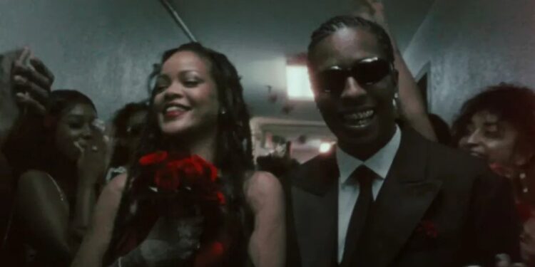 A$AP Rocky and Rihanna