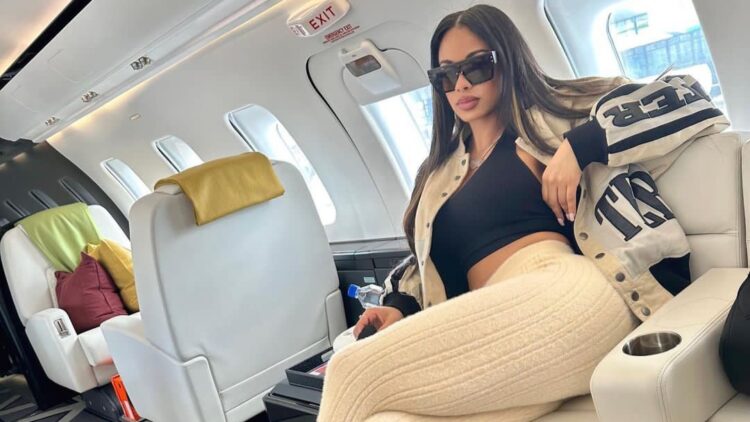 Ana Montana private jet