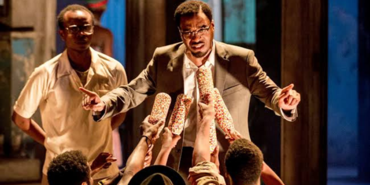 Chiwetel Ejiofor in A Season in the Congo play