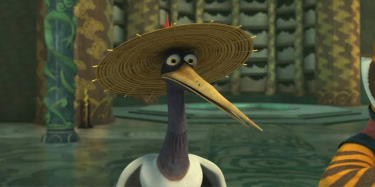 David Cross as Crane in Kung Fu Panda 2