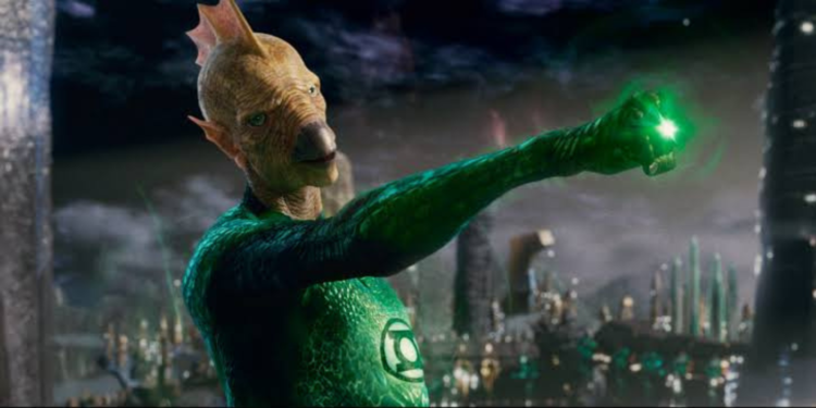 Geoffrey Rush as Tomar-Re in Green Lantern