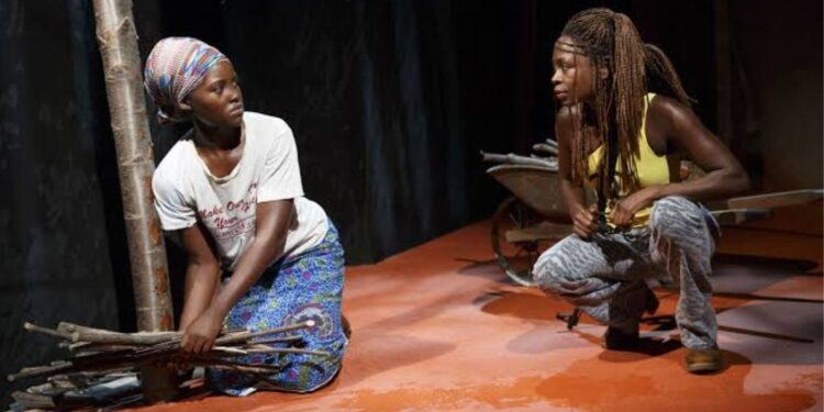 Lupita Nyong'o in Eclipse stage play