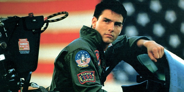 Maverick in Top Gun 1986