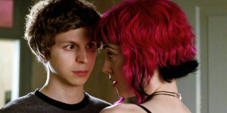 Michael Cera in Scott Pilgrim vs. the World