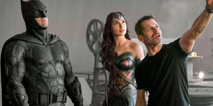 On the set of Justice League